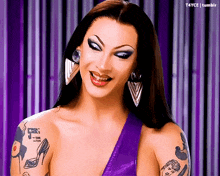 Violet Chachki The Pit Stop GIF - Violet Chachki The Pit Stop Rupaul'S Drag Race GIFs