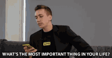 Whats The Most Important Thing In Your Life Precious Thing In Your Life GIF
