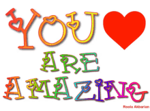 Animated Greeting Card You Are Amazing GIF - Animated Greeting Card You Are Amazing GIFs