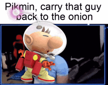 Pikmin Carry That Guy GIF - Pikmin Carry That Guy Back To The GIFs
