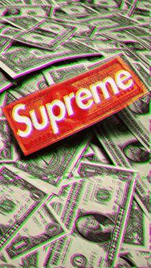 Supreme Money GIF - Supreme Money Cash GIFs