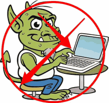 No Trolls Pc GIF - No Trolls Pc Computer GIFs
