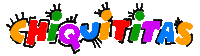 a colorful logo that says chiquititas on a white backdrop