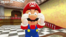 Mario Smg4 GIF - Mario Smg4 Go Touch Grass GIFs