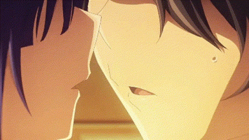 Hot Anime Kissing GIFs | Tenor