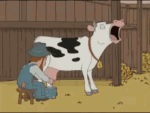 Family Guy Milking A Cow GIFs | Tenor