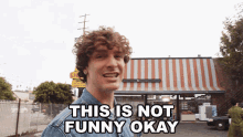 This Is Not Funny Okay Moby Rich GIF - This Is Not Funny Okay Moby Rich Friends GIFs