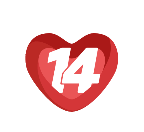 Number 14 - Number 14 - Sticker