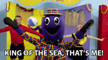 King Of The Sea Thats Me GIF - King Of The Sea Thats Me Henry The Octopus GIFs
