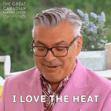 I Love The Heat Bruno Feldeisen GIF - I Love The Heat Bruno Feldeisen The Great Canadian Baking Show GIFs