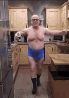 Naked Man Dancing In Underwear GIF - Naked Man Dancing In Underwear GIFs