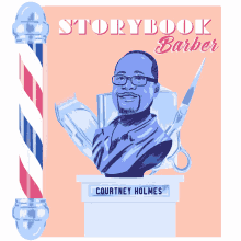 Storybook Barber Courtney Holmes GIF