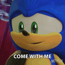 Come With Me Sonic The Hedgehog GIF - Come With Me Sonic The Hedgehog Sonic Prime GIFs