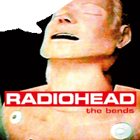 Speech Bubble Radiohead Sticker - Speech Bubble Radiohead The Bends Stickers