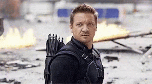 Made You Look GIF - Made You Look Hawkeye - Discover & Share GIFs