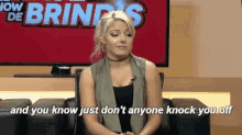 Alexa Bliss Dont Let Anyone Knock You Off GIF - Alexa Bliss Dont Let Anyone Knock You Off Wwe GIFs