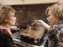 Secret Ingredients Joan And Alicia Cooking GIF - Secret Ingredients Joan And Alicia Cooking Laugh GIFs