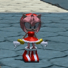 Amy Rose Sonic Heroes GIF