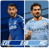 Everton F.C. Vs. Manchester City F.C. Half-time Break GIF - Soccer Epl English Premier League GIFs