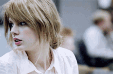 Annoyed Taylor GIF - Annoyed Taylor Swift GIFs