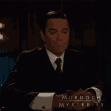 Uh Huh William Murdoch GIF - Uh Huh William Murdoch Murdoch Mysteries GIFs