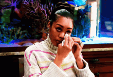 Monique Samuels Shed Tears GIF - Monique Samuels Shed Tears Crying GIFs