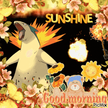 Typhlosion Good Morning GIF - Typhlosion Good Morning Pokemon GIFs