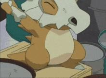 Cubone Pokemon GIF - Cubone Pokemon Drum GIFs