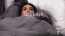 Lazy Bitch In Bed GIF - Lazy Bitch In Bed Wide Awake GIFs