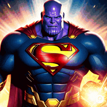 Thanos Superman GIF - Thanos Superman Marvel GIFs