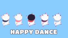 Happy Dance Bee And Puppycat GIF - Happy Dance Bee And Puppycat Dancing GIFs