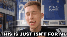 This Is Just Isnt For Me Ellis Greaves GIF - This Is Just Isnt For Me Ellis Greaves Thetruefox GIFs