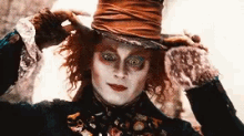 Johnny Depp Alice In Wonderland GIF