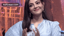 Clapping.Gif GIF - Clapping Kajal Happy Face GIFs