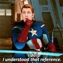Captain America Reference GIF - Captain America Reference Marvel GIFs
