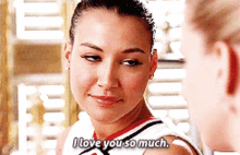 Glee Santana Lopez GIF - Glee Santana Lopez I Love You So Much GIFs