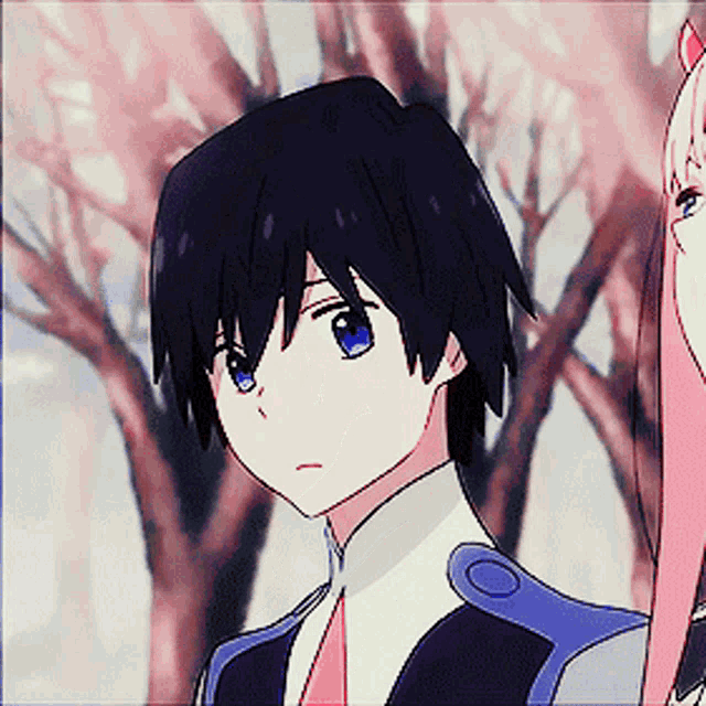 Hiro Distracted Hiro GIF - Hiro Distracted Hiro Darling In The Franxx -  Discover & Share GIFs
