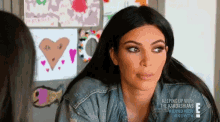 Kim K Makes A Face Of Slight Displeasure GIF - Kim Kardashian Kardashians Disgust GIFs