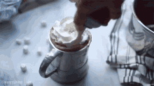 Whip Cream Creams GIF - Whip Cream Creams Marshmallows GIFs