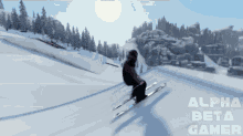 Snowboard Ski Game GIF