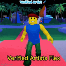Verified Artists Flex GIF - Verified Artists Flex GIFs
