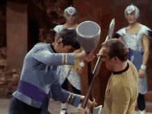 Captain Kirk Spock GIF - Captain Kirk Spock Kirk Spock Fight GIFs