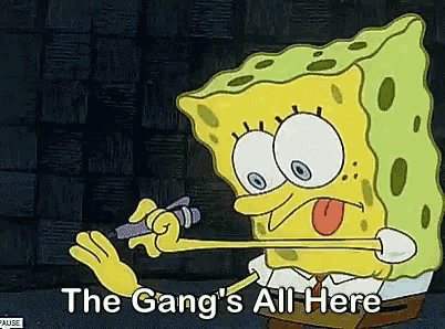 Spongebob Gang GIFs