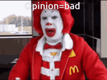 Bad Ahh Opinion Ronald GIF - Bad Ahh Opinion Ronald GIFs