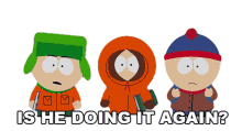 is he doing it again south park s17e3 world war zimmerman he is doing the same