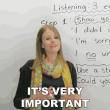 Its Very Important Emma GIF - Its Very Important Emma Engvid GIFs