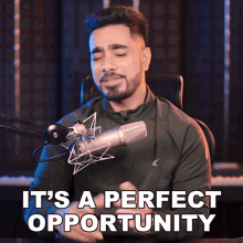 Its A Perfect Opportunity Unmesh Dinda GIF - Its A Perfect Opportunity Unmesh Dinda Piximperfect GIFs