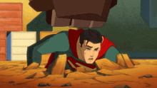 Getting Crushed Superman GIF - Getting Crushed Superman Jack Quaid GIFs