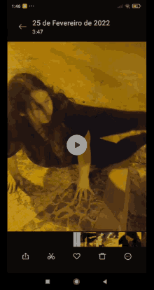 a screenshot of a video taken on february 25