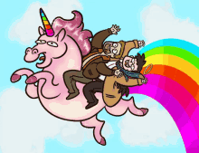 Dean And Cas Riding A Unicorn? Yes, Please. GIF - Supernatural Unicorn GIFs